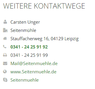 Kontaktwege